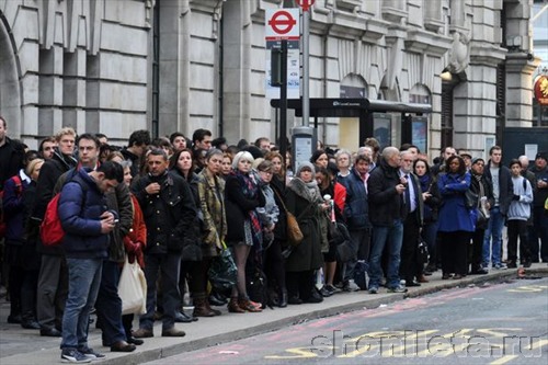 Забастовка сотрудников лондонского метро